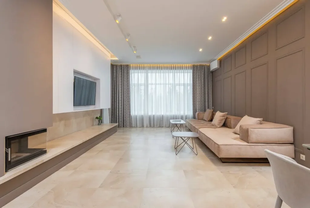 warna epoxy lantai beige